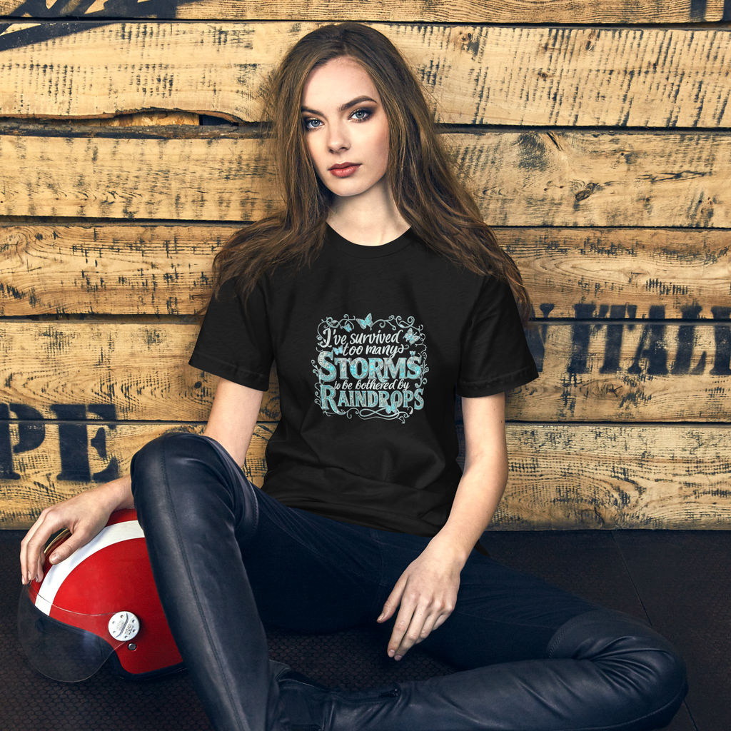 Teal Edition: Signature Series - Raindrops & Resilience Tee