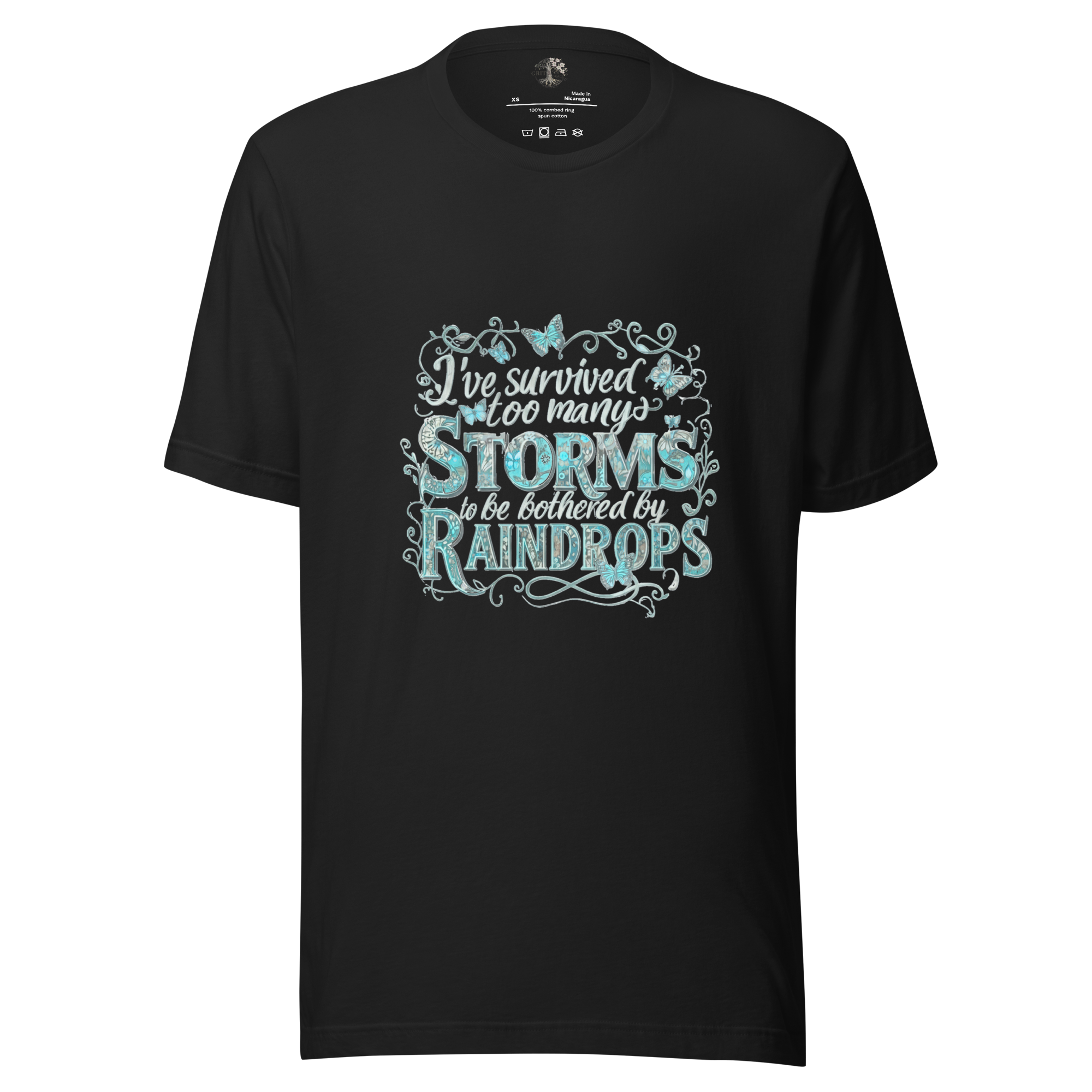 Teal Edition: Signature Series - Raindrops & Resilience Tee