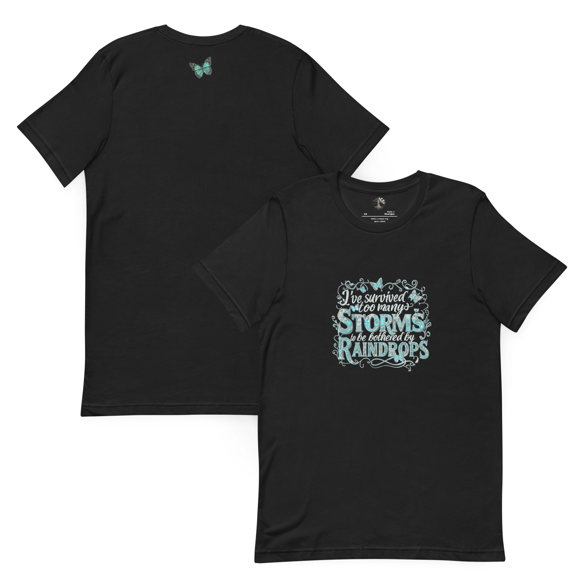Teal Edition: Signature Series - Raindrops & Resilience Tee