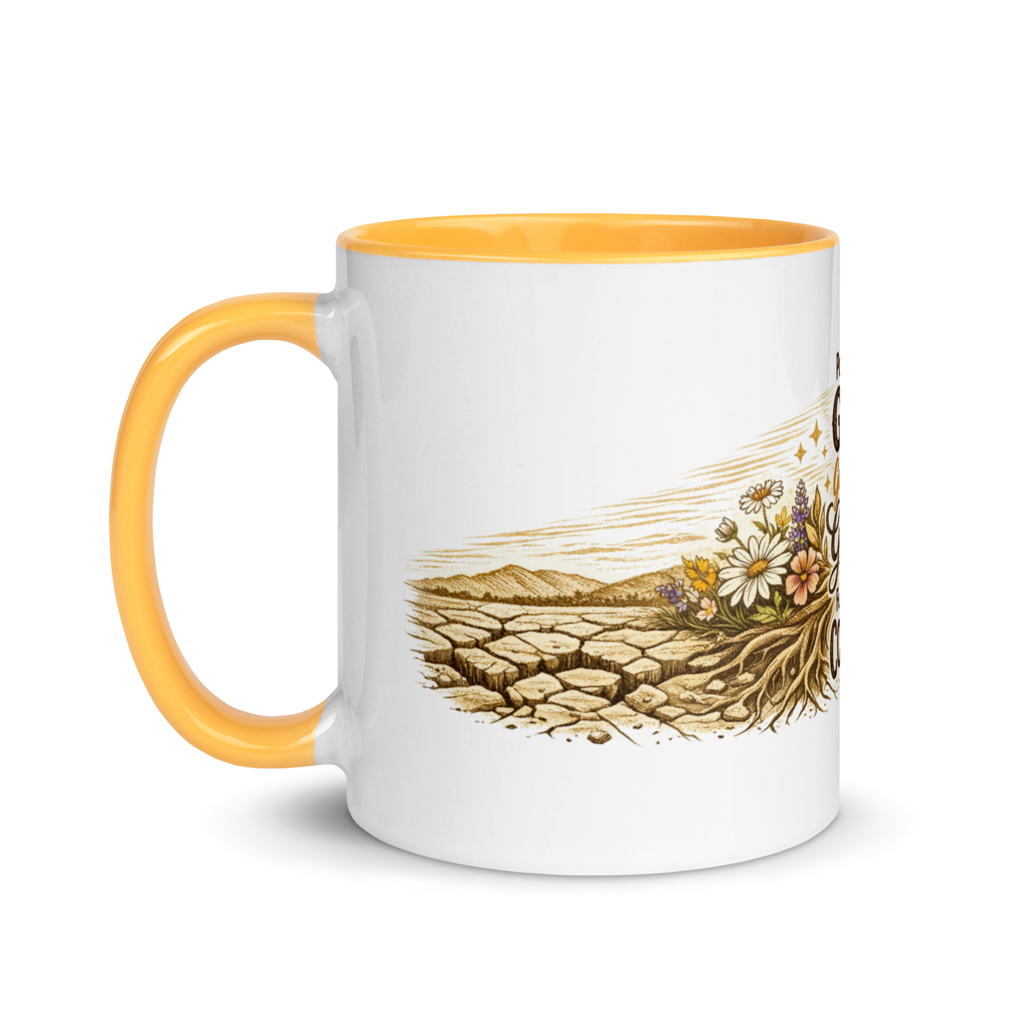 Powered by Grit Guided by Grace Coffee Mug