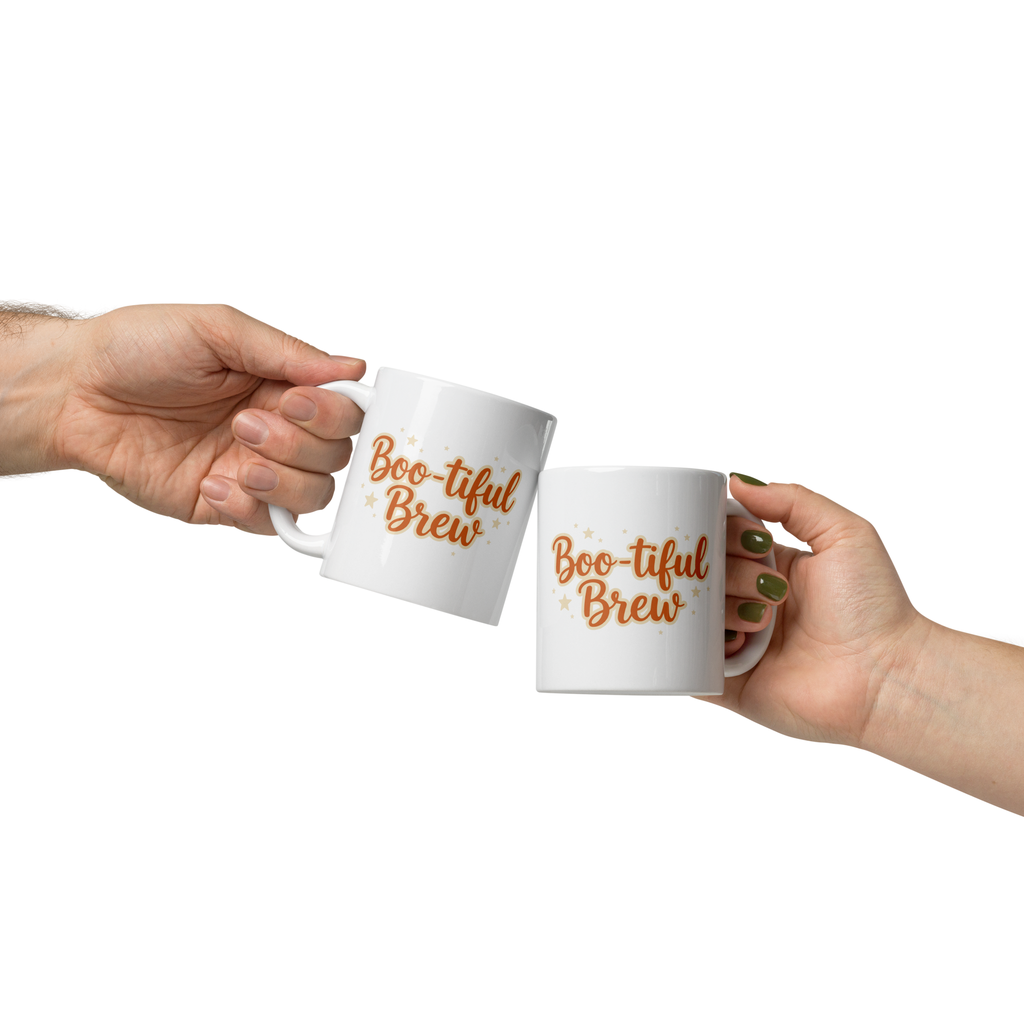 "Boo-tiful Brew" Ghost glossy mug 11 oz